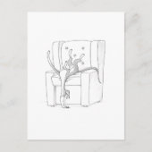 Entspannen Postkarte (Vorderseite)