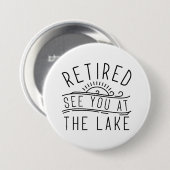 Entspannen Sie am See Button (Vorne & Hinten)