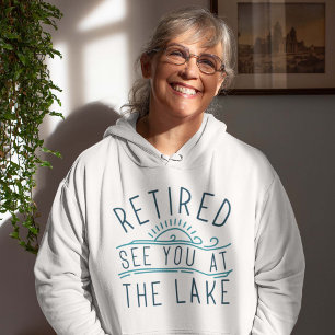 Entspannen Sie am See Hoodie