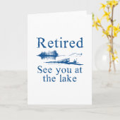 Entspannen Sie am See Karte (Gelbe Blume)