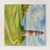 Entspannen Sie auf dem Lighthouse Golfplatz Puzzle (Horizontal)