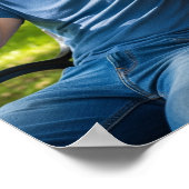 Entspannen Sie auf dem Parkplatz Poster (Ecke)