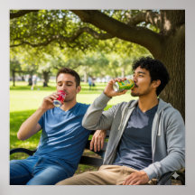 Entspannen Sie auf dem Parkplatz