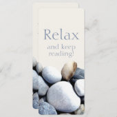 Entspannen Sie Behaltend Reading Chic Inspirierend (Vorne/Hinten)