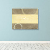 Entspannen Sie bei der modernen Kunst Leinwanddruck (Insitu (Holzboden))