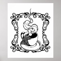 Entspannen Sie bei einer heißen Tasse Kaffee