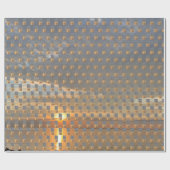 Entspannen Sie bei Sonnenaufgang über dem Wasser Geschenkpapier (Flach)