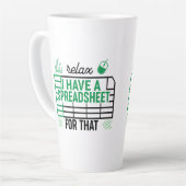 Entspannen Sie, ich habe dafür eine Tabelle, Buchh Milchtasse (Linke Ecke)