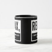 Entspannen Sie, ich habe eine Tabelle für diesen W Tasse (Zentrum)