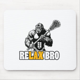 Entspannen Sie im Bro Funny Gorilla Lugano Mousepad