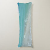 Entspannen Sie in der Landschaft des Blue Beach Oc Seitenschläferkissen (Vorderseite Vertikal)