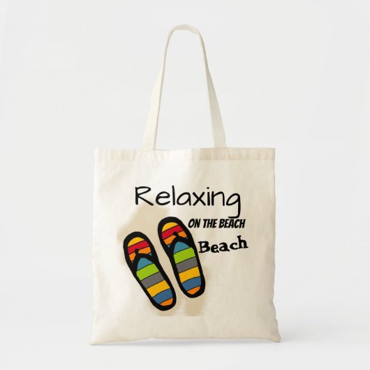 Entspannen Sie in der Tasche des Strandes (Vorne)