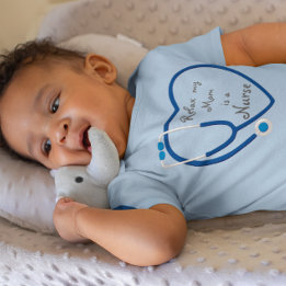 Entspannen Sie meine Mama ist eine Liebe des Herzs Baby Strampler