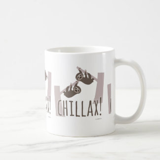 Entspannen Sie mit dem Chillax Sloth Kaffeetasse