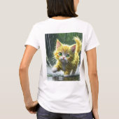 "Entspannen Sie sich 100% Cotton Women's Customiza T-Shirt (Rückseite)