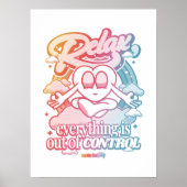 Entspannen Sie sich, alles ist aus der Kontrolle Poster (Vorne)