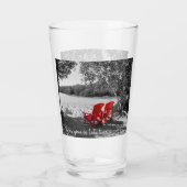 Entspannen Sie sich am See Glas (Rückseite)