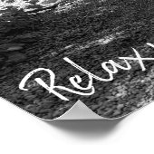 Entspannen Sie sich am See Poster (Ecke)