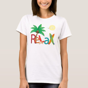 Entspannen Sie sich am Strand T-Shirt