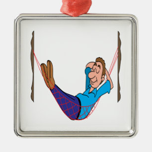 Entspannen Sie sich am Werktag Ornament Aus Metall