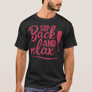 Entspannen Sie sich bei der Weinlupe T-Shirt