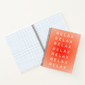 Entspannen Sie sich bei einem Drink Notizblock (Innenseite)