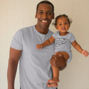 Entspannen Sie sich bei meinem Vater ist eine Lieb Baby Strampler