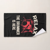 Entspannen Sie sich beim Drummer. Handtuch (Handtuch)