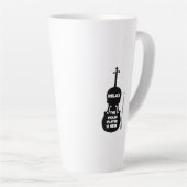 Entspannen Sie sich beim Violin Player Milchtasse (Rechte Ecke)