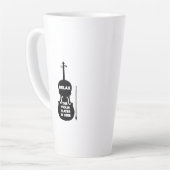 Entspannen Sie sich beim Violin Player Milchtasse (Linke Ecke)