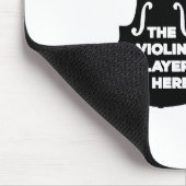 Entspannen Sie sich beim Violin Player Mousepad (Ecke)