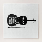 Entspannen Sie sich beim Violin Player Puzzle (Horizontal)