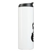 Entspannen Sie sich beim Violin Player Thermosbecher (Nach links gedreht)