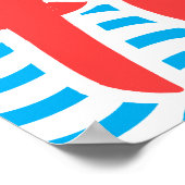 Entspannen Sie sich einfach und gehen Sie mit dem Poster (Ecke)