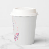 Entspannen Sie sich einfach und genießen Sie ein g Pappbecher (Links)
