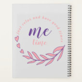 Entspannen Sie sich einfach und genießen Sie ein g Planer (Rückseite)