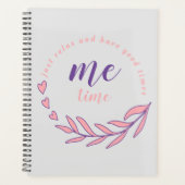 Entspannen Sie sich einfach und genießen Sie ein g Planer (Vorderseite)