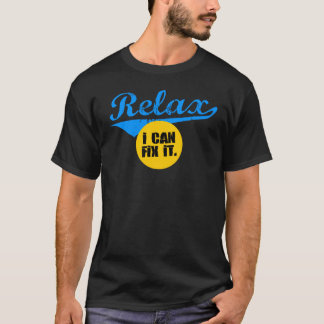 Entspannen Sie sich erwachsenen dunklen T - Shirt