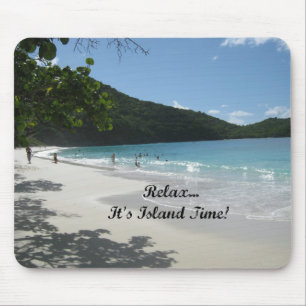 Entspannen Sie sich...Es ist Island Time! Mousepad