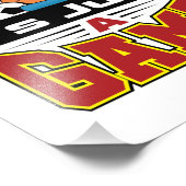 Entspannen Sie sich! Es ist nur ein Game PE Teache Fotodruck (Ecke)