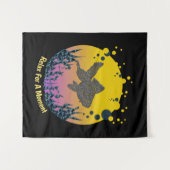 Entspannen Sie sich für einen Moment Meditation Ru Wandteppich (Vorderseite (Horizontal))