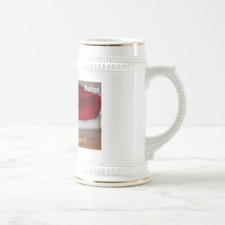 Entspannen Sie sich, haben Sie ein Gebräu! Bierglas