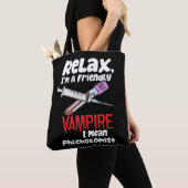 Entspannen Sie sich, ich bin ein freundlicher Vamp Tasche (Von Nahem)