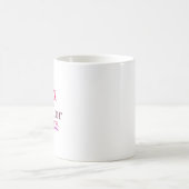 Entspannen Sie sich, ich bin Erzieher Kaffeetasse (Mittel)