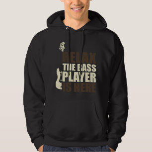 Entspannen Sie sich im Bass Player ist hier Bass G Hoodie