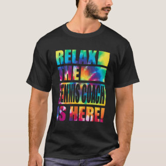 Entspannen Sie sich im Tennistrainer T-Shirt