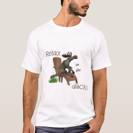 Entspannen Sie sich in den 'dacks T-Shirt (Vorderseite)