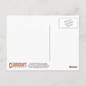 Entspannen Sie sich in den Wolken Postkarte (Rückseite)