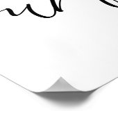 Entspannen Sie sich in der Badewanne mit einem Kun Poster (Ecke)