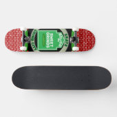 Entspannen Sie sich in der Sweet Grinds Skate Grin Skateboard (Horizontal)